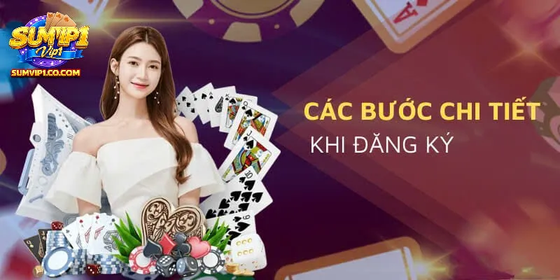 Hướng dẫn đăng ký SUMVIP từ A đến Z